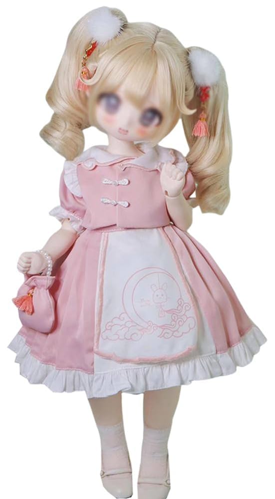 【はる】ドール　赤ちゃん　ドレス　服 リカちゃん 初めてドレス3点セット ハンドメイド服 ドール服